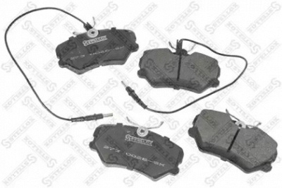 STELLOX 273002bsx -  273 002b-sx_колодки дисковые п. ! с антискр. пл. \ peugeot 405 1.4-1.9d 87-95