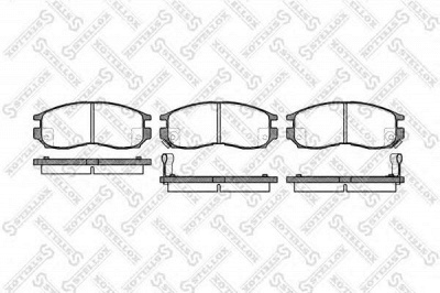 STELLOX 471002bsx -  Комплект тормозных колодок, дисковый тормоз