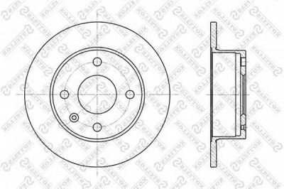 STELLOX 60202513sx -  Тормозной диск