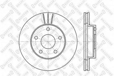 STELLOX 60202524vsx -  Тормозной диск