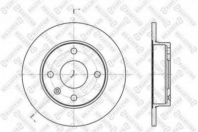 STELLOX 60202526sx -  Тормозной диск