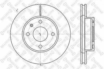 STELLOX 60202529vsx -  Тормозной диск