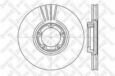 STELLOX 60202532vsx -  Тормозной диск