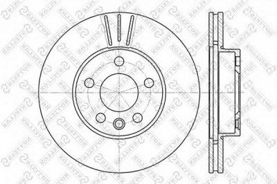 STELLOX 60202545vsx -  Тормозной диск