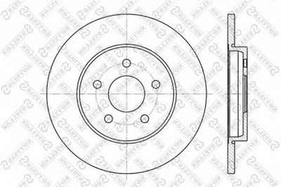 STELLOX 60202551sx -  Тормозной диск