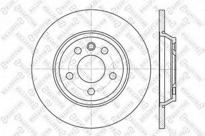STELLOX 60202552sx -  Тормозной диск