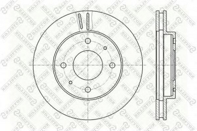 STELLOX 60203010vsx -  Тормозной диск