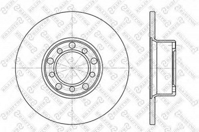 STELLOX 60203304sx -  Тормозной диск