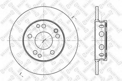 STELLOX 60203306sx -  Тормозной диск