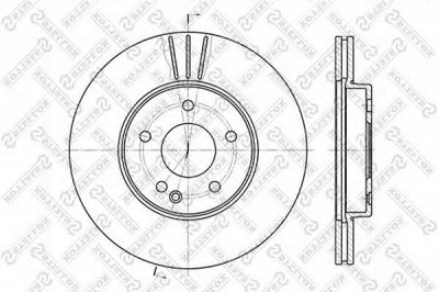 STELLOX 60203317vsx -  Тормозной диск