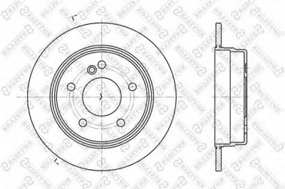 STELLOX 60203318sx -  Тормозной диск