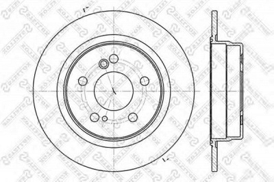 STELLOX 60203326sx -  Тормозной диск