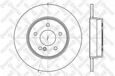 STELLOX 60203340sx -  Тормозной диск
