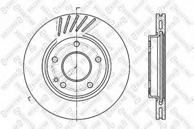 STELLOX 60203346vsx -  Тормозной диск