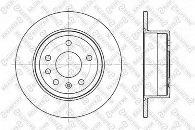 STELLOX 60203610sx -  Тормозной диск