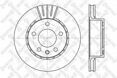 STELLOX 60203611vsx -  Тормозной диск