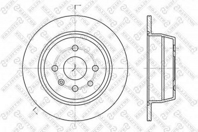 STELLOX 60203618sx -  Тормозной диск