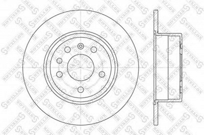 STELLOX 60203624sx -  Тормозной диск