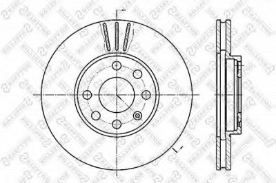 STELLOX 60203629vsx -  Тормозной диск