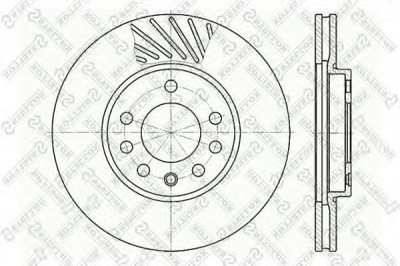 STELLOX 60203630vsx -  Тормозной диск