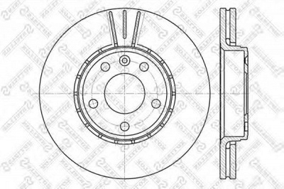 STELLOX 60203639vsx -  Тормозной диск
