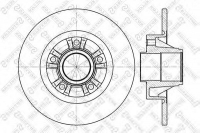 STELLOX 60203658sx -  Тормозной диск
