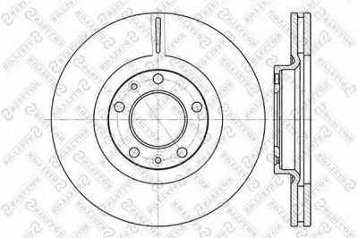 STELLOX 60203723vsx -  Тормозной диск