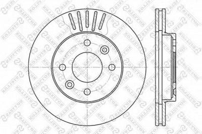 STELLOX 60203909vsx -  Тормозной диск