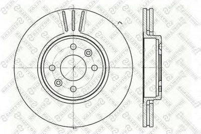 STELLOX 60203919vsx -  Тормозной диск