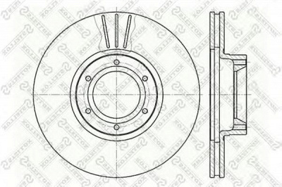 STELLOX 60203920vsx -  Тормозной диск