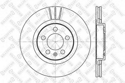 STELLOX 60204759vsx -  Тормозной диск