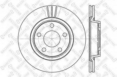 STELLOX 60204762vsx -  Тормозной диск