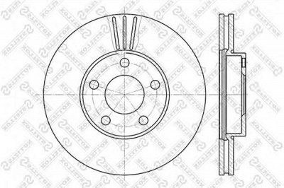 STELLOX 60204765vsx -  Тормозной диск