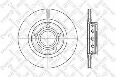 STELLOX 60204798vsx -  Тормозной диск