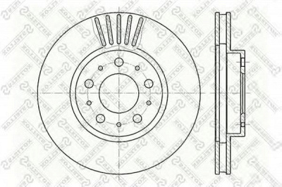 STELLOX 60204832vsx -  Тормозной диск