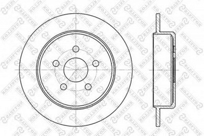 STELLOX 60209310sx -  Тормозной диск