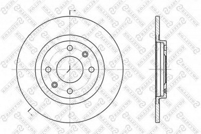 STELLOX 60209914sx -  Тормозной диск