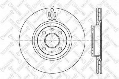 STELLOX 60209923vsx -  Тормозной диск