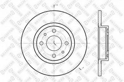 STELLOX 60209932sx -  Тормозной диск