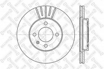 STELLOX 60209934vsx -  Тормозной диск