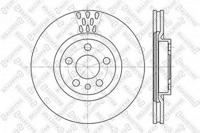 STELLOX 60209942vsx -  Тормозной диск