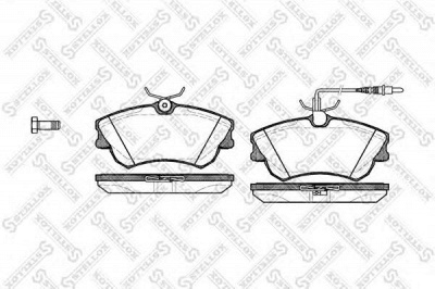 STELLOX 649002bsx -  Комплект тормозных колодок, дисковый тормоз