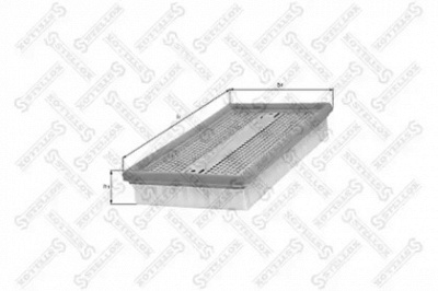 STELLOX 7100336sx -  Воздушный фильтр