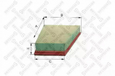 STELLOX 7100946sx -  Воздушный фильтр