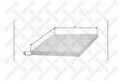 STELLOX 7110182sx -  Фильтр воздуха в салоне