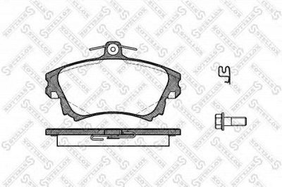 STELLOX 719002bsx -  Комплект тормозных колодок, дисковый тормоз