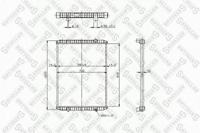 STELLOX 8103310sx -  Радиатор, охлаждение двигателя