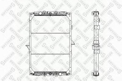 STELLOX 8103320sx -  Радиатор, охлаждение двигателя