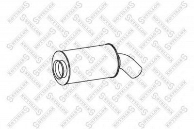 STELLOX 8203075sx -  Средний / конечный глушитель ОГ