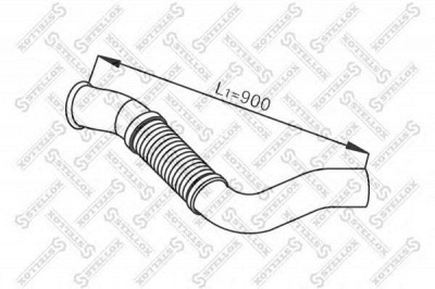STELLOX 8203722sx -  Труба выхлопного газа